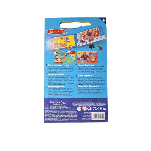 Melissa & Doug Blue's Clues & You! Magnetic Jigsaw Puzzles 2-Pack(15 Pcs Each) - Picture 2 of 6